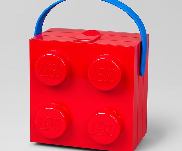 Room Copenhagen Lego Box with handle, lavender