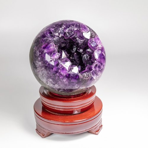 石之王 King Stones - 水晶天然石飾品、原礦 ESP烏拉圭紫龍洞 281500