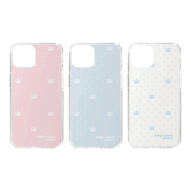 Baby crown gelhard case 3 Color - เคส/ซองมือถือ - พลาสติก หลากหลายสี