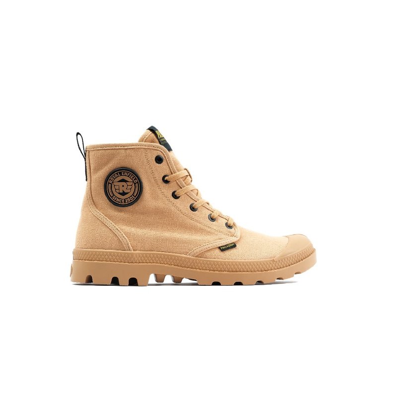 PALLADIUM PAMPA 皇家恩菲爾德聯名經典綁帶軍靴 74381 - 女休閒鞋/帆布鞋 - 其他材質 多色