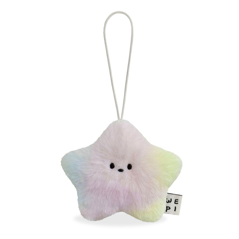 rain star key chain(9X10cm) / handmade mini doll ornament present miniature - Keychains - Other Materials Multicolor