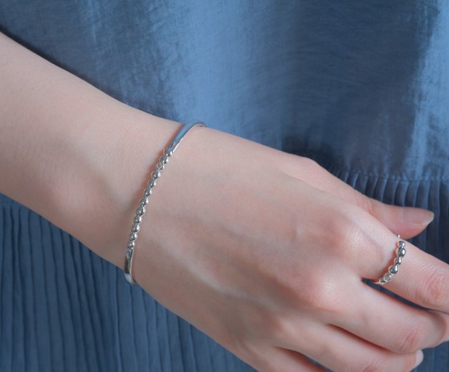 Diamond Tenging bangle bracelet ダイヤモンドつぶつぶバングル