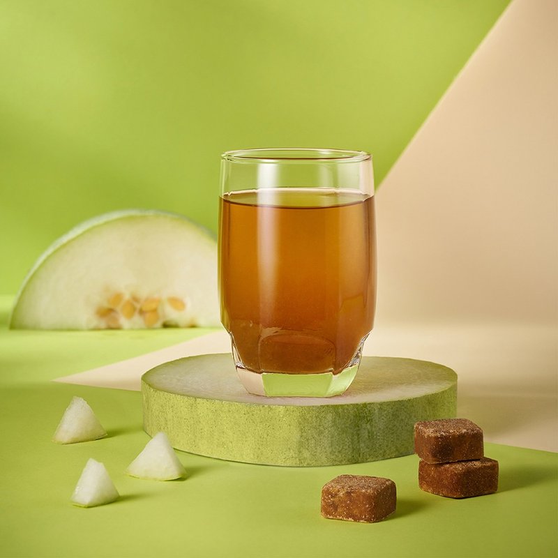 黑糖冬瓜茶 | 17gx15入/袋 | 婚禮小物 伴娘禮 送禮 黑糖塊 茶磚 - 蜂蜜/黑糖 - 其他材質 咖啡色
