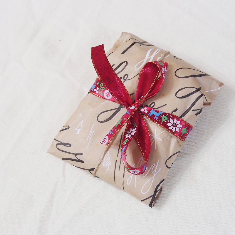 加購商品 - Mstandforc 聖誕客製化西洋書法包裝｜聖誕包裝 - 包裝材料 - 紙 多色