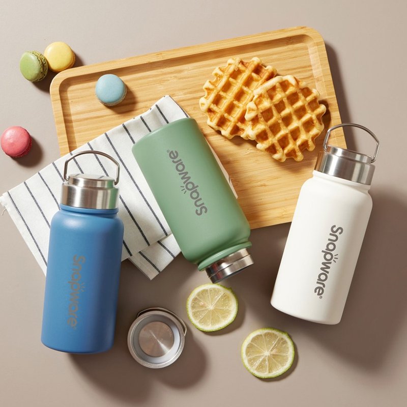 [Corning Tableware] Zinc light light porcelain ultra-vacuum portable thermos cup 820ml (multiple colors available) - กระบอกน้ำร้อน - สแตนเลส หลากหลายสี