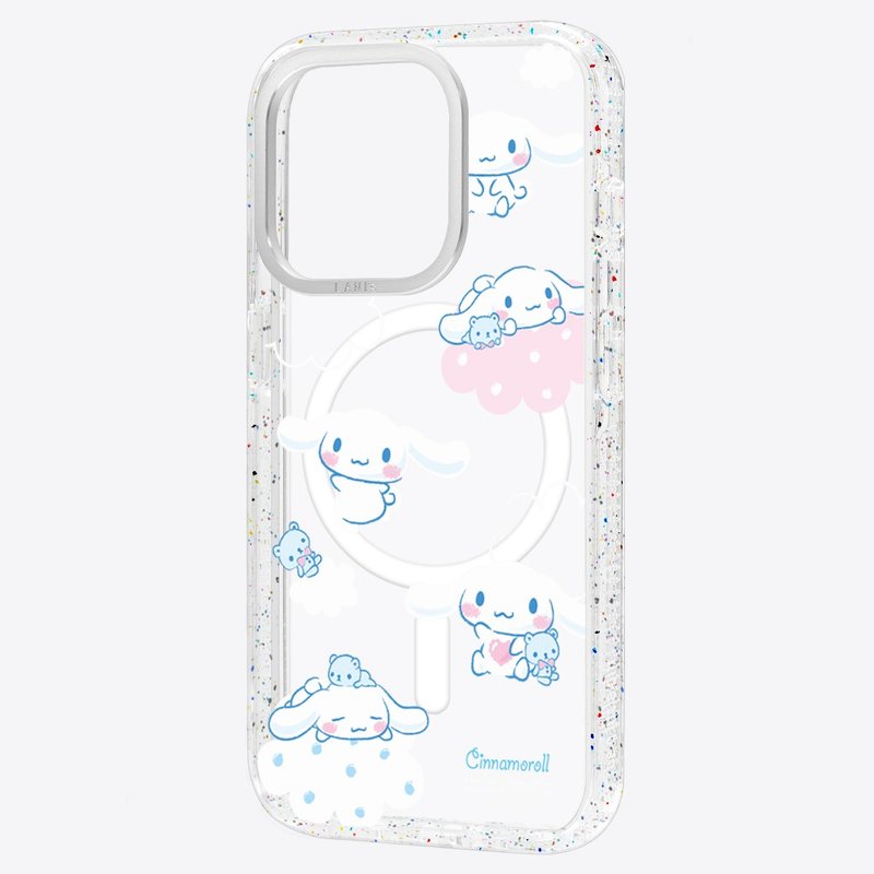 大耳狗 喜拿一朵朵 透彩框 iPhone 16 15 14 13 Pro Max 三麗鷗 - 手機殼/手機套 - 環保材質 多色