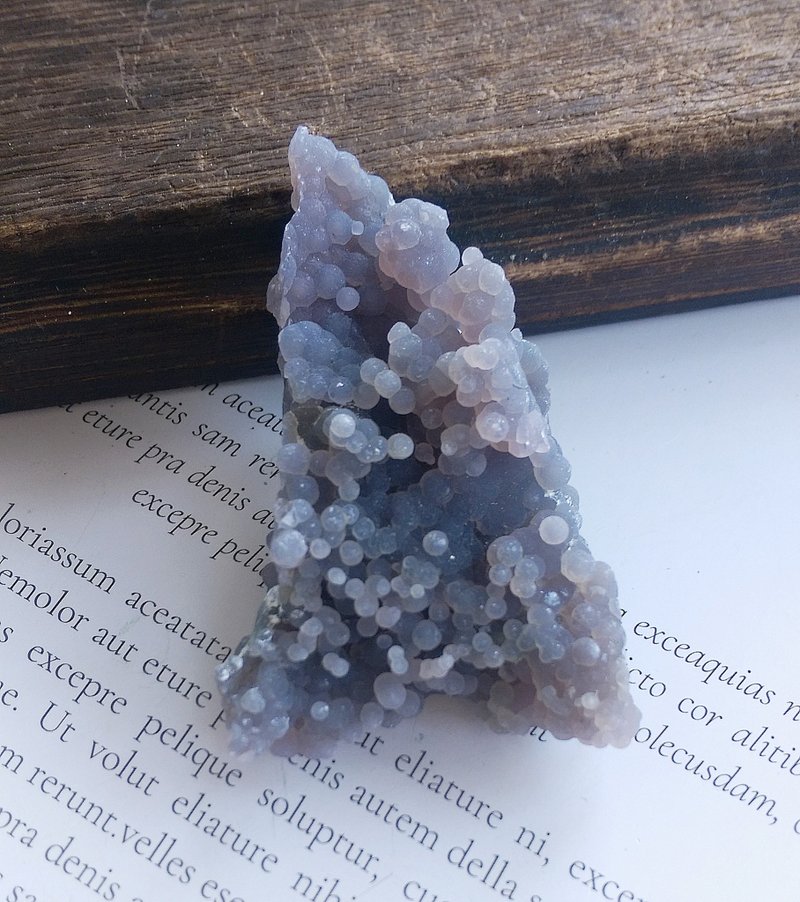 Grape Quartz 印尼產地 葡萄狀 紫色石英 葡萄瑪瑙 天然礦石 原礦 - 擺飾/家飾品 - 其他材質 
