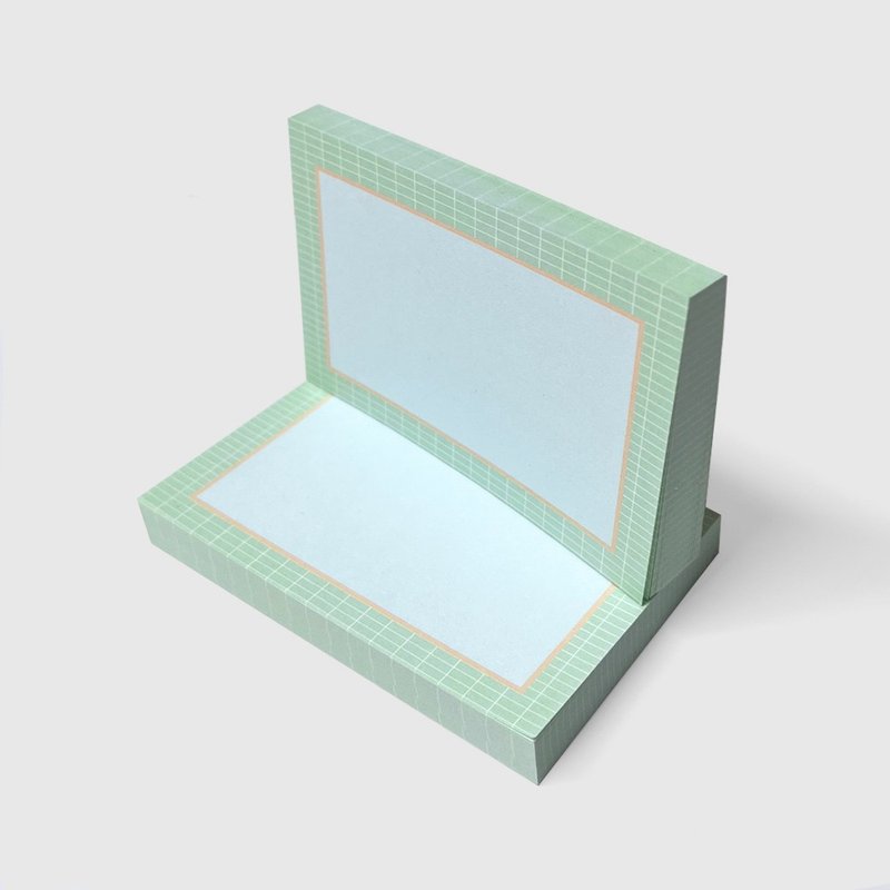 Green tile | Memo Pad - 便條紙/便利貼 - 紙 多色