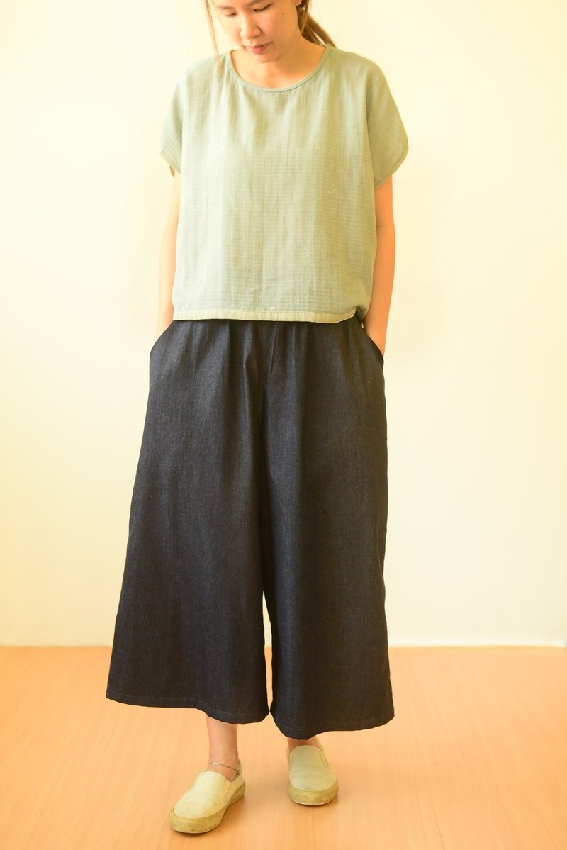 Wide leg pants - Women's Pants - Other Materials 