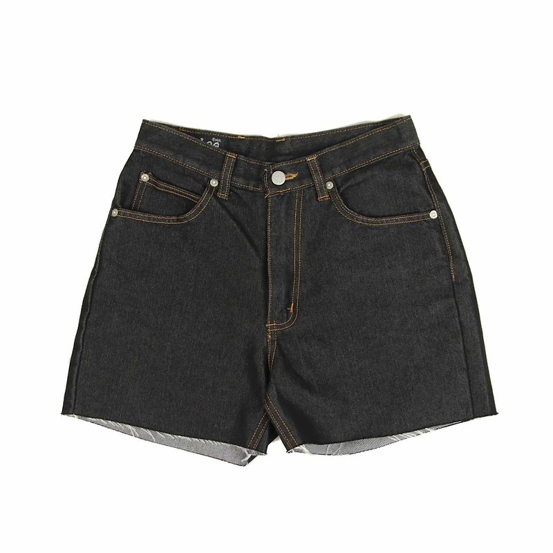 Tsubasa.Y vintage house black 010, denim shorts, tannin shorts - Women's Pants - Other Materials 