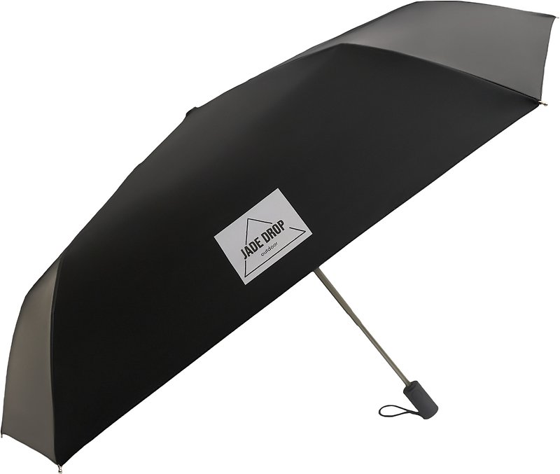 JADE DROP fast cooling black ice safety automatic umbrella - Umbrellas & Rain Gear - Aluminum Alloy Black