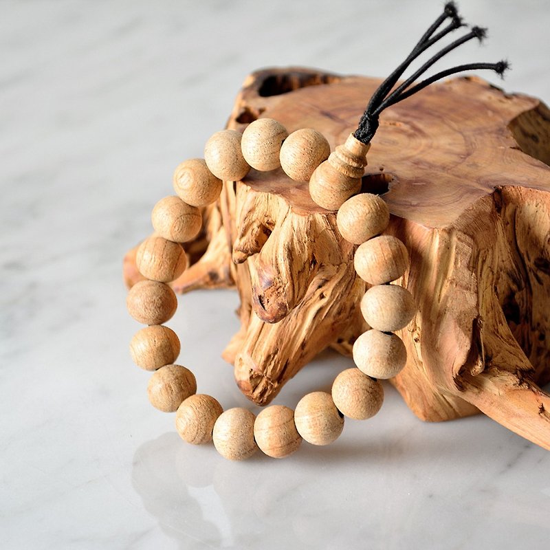 Xiao Nan Wood Sandalwood Rosary Beads Beads-Free Vietnam Cypress Rosary (Small) - Bracelets - Wood Brown