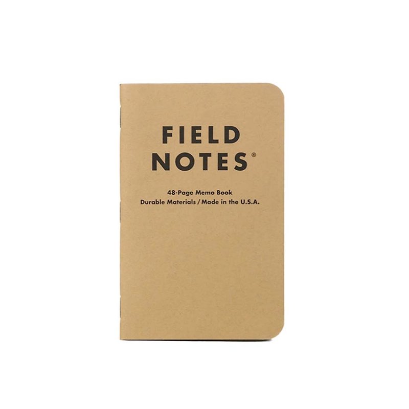 U.S.A. FIELD NOTES BRAND_ORIGINAL KRAFT NOTEBOOK (Three kinds of inner) - Notebooks & Journals - Paper Brown