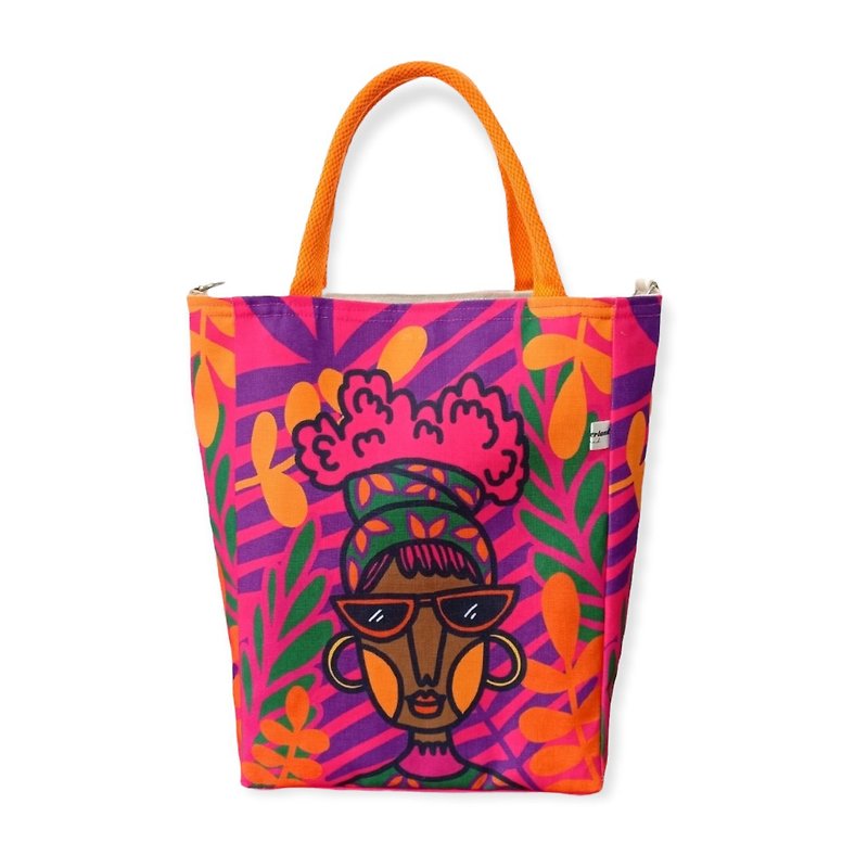 CANVAS BAG / SUMMER P - Handbags & Totes - Cotton & Hemp Multicolor