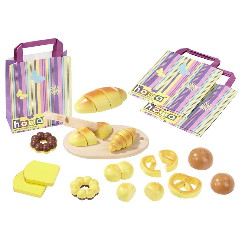 Don't even score a bite. Wooden pastry accessories package - Kids' Toys - Wood Multicolor