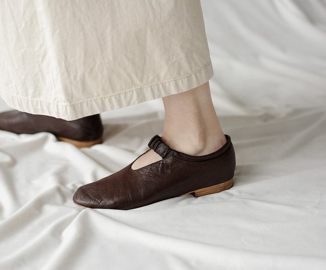 ＊韓国ハンドメイドシューズ＊The Hobby Brown SFW｜6cmソール 韓国ファッション ストリートレースアップ