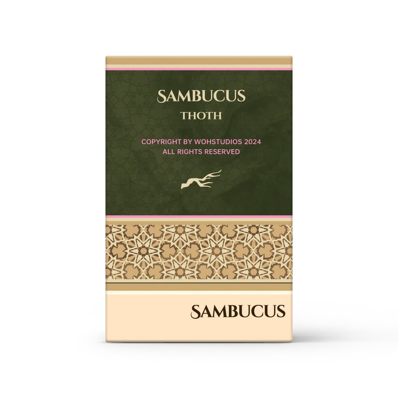 Sambucus Tarot V2 - Thoth Edition - Board Games & Toys - Paper Multicolor
