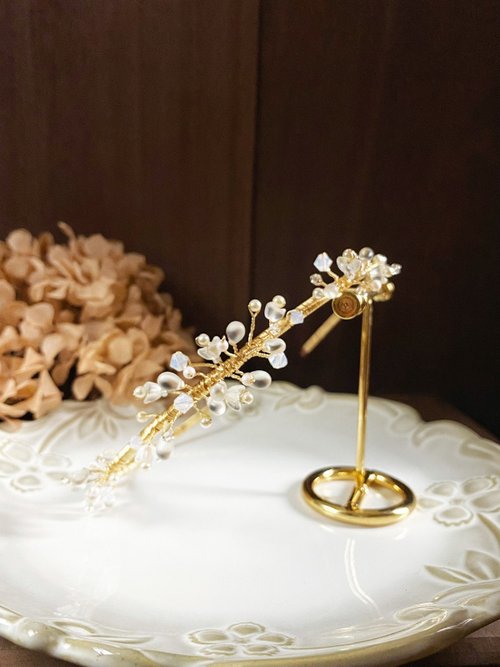 Lady Elegance 施華洛世奇水晶 暮光精靈髮箍