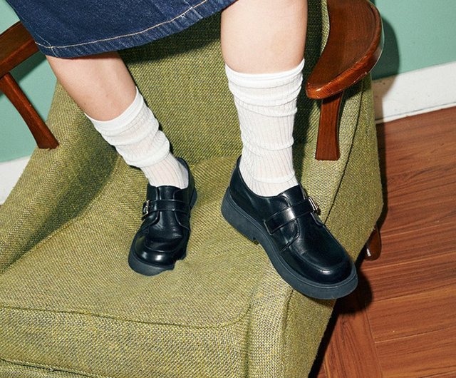 PRE-ORDER 韓國人手製 MACMOC Clova Chic Oversole Loafers