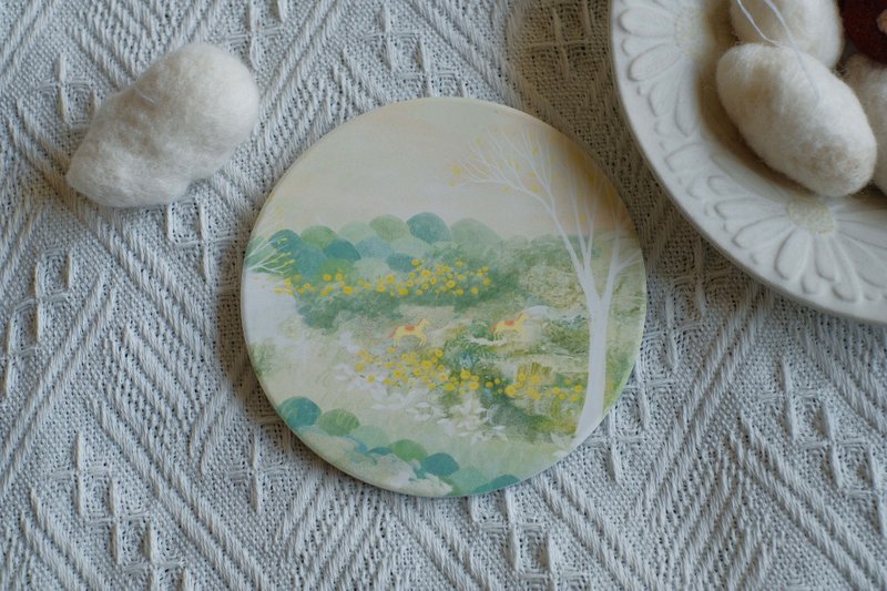 Ceramic Coaster-Prairie Dream - Other - Pottery 