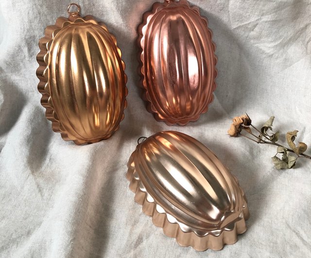 Vintage 70s Copper Oval Jelly Mold/Wall Decoration Jello Mold