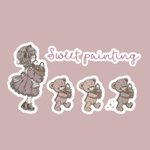 デザイナーブランド - Sweet painting / Vintage girly