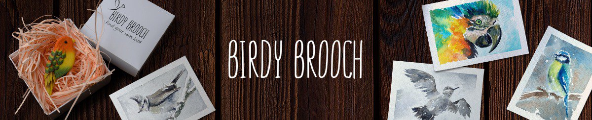 Birdy Brooch