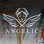  Designer Brands - ANGELIC FACES/Watercolor portrait