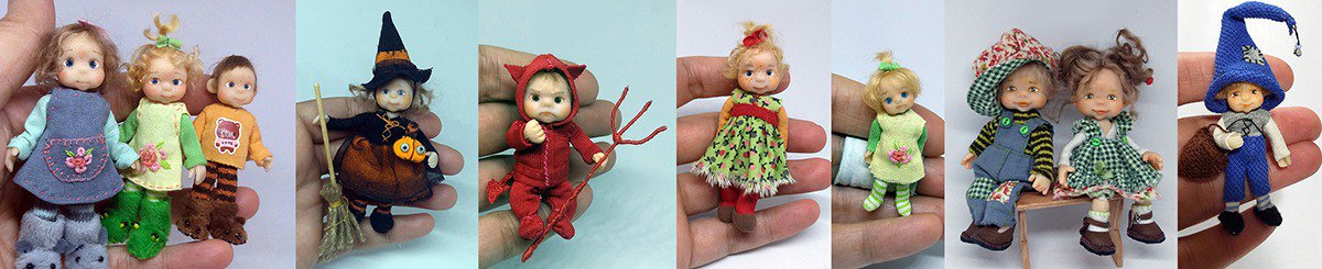  Designer Brands - Gnome's Tales miniatures & Art Dolls
