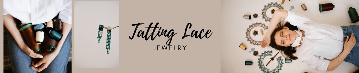 デザイナーブランド - Lace Light Tatting lace jewellry