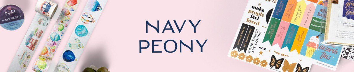 デザイナーブランド - Navy Peony