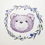 デザイナーブランド - Aries and bears Oil painting aesthet