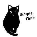 デザイナーブランド - simpletime-black-cat