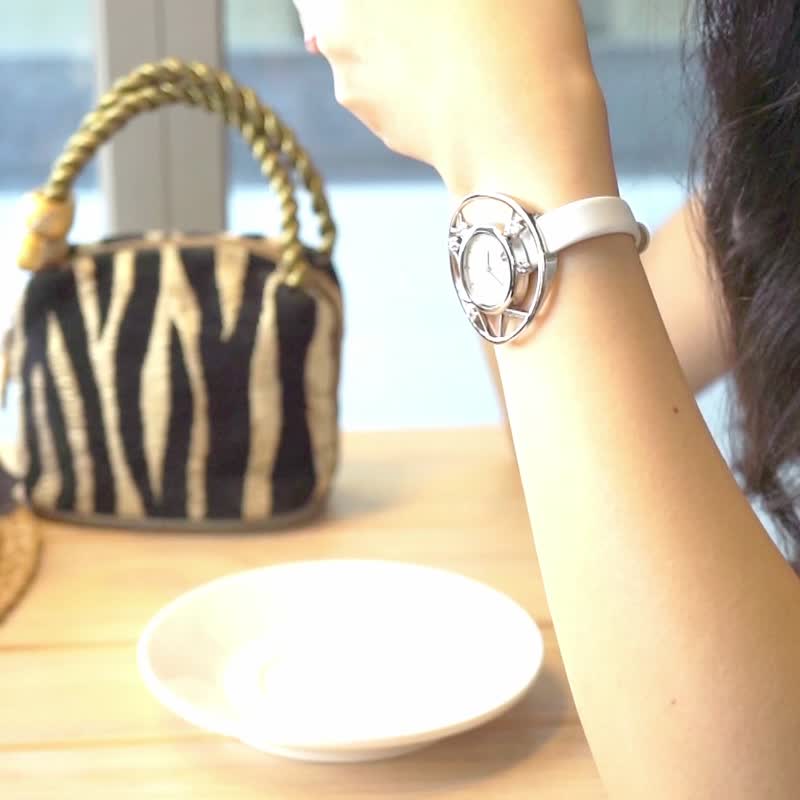 獨特禮物 限量版 玫瑰金手錶 也可當項鍊 - 女錶 - 其他金屬 