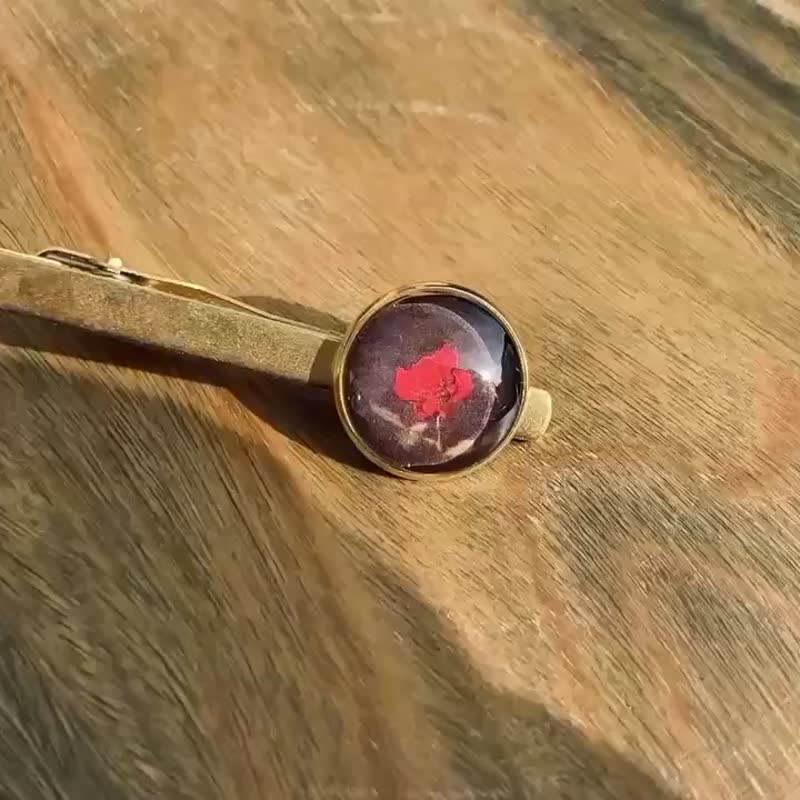 玫瑰 領帶夾 Tie Clips - 領帶/領帶夾 - 銅/黃銅 金色