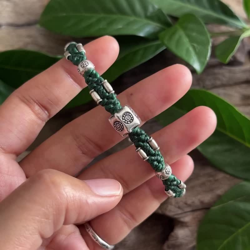 accessories mau✳︎カレンシルバー編み込みブレスレット 楽天市場】Karen Silver(カレンシルバー) シルバー950 シルバー