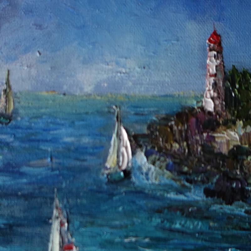 油彩　油絵　絵画　オブジェ　海辺　ヨット　雑貨 油彩 油絵 絵画 オブジェ 海辺 ヨット 雑貨 500x0.jpg