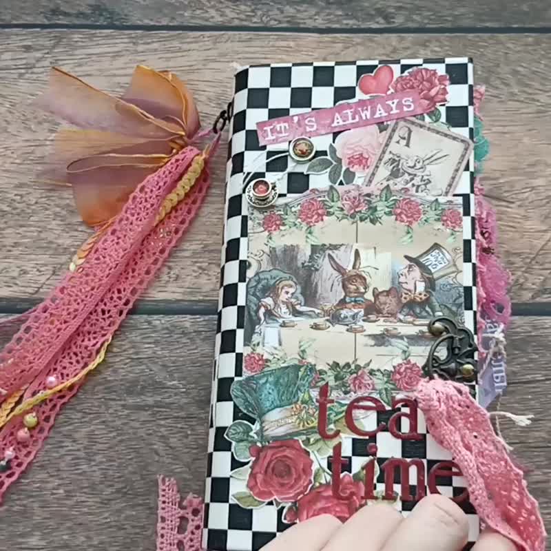 不思議の国のアリス ジャンクジャーナル 白ウサギのジャンクブック