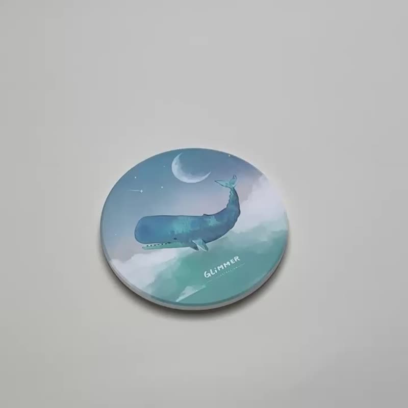 | 微光Ocean | 陶瓷吸水杯墊 - 杯墊 - 瓷 
