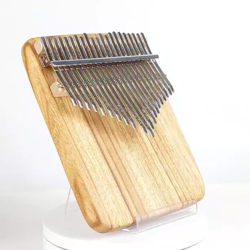 日本樟木拇指琴/21音拇指琴/KALIMBA - 吉他/樂器 - 木頭 金色