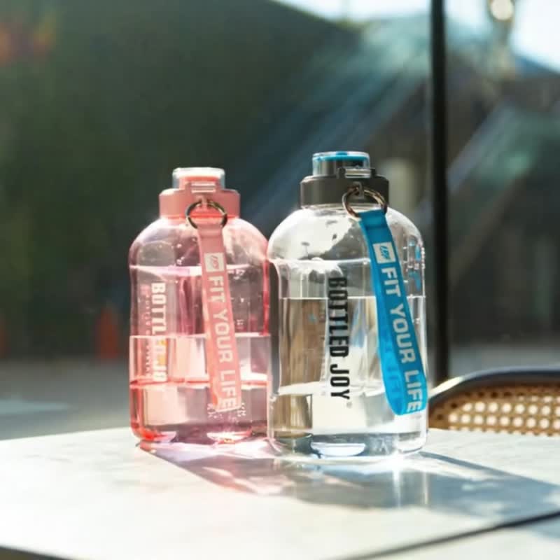 好好喝水 PETG 1.5L大容量水壺(贈刷具)－時間容量標記 - 水壺/水瓶 - 環保材質 多色