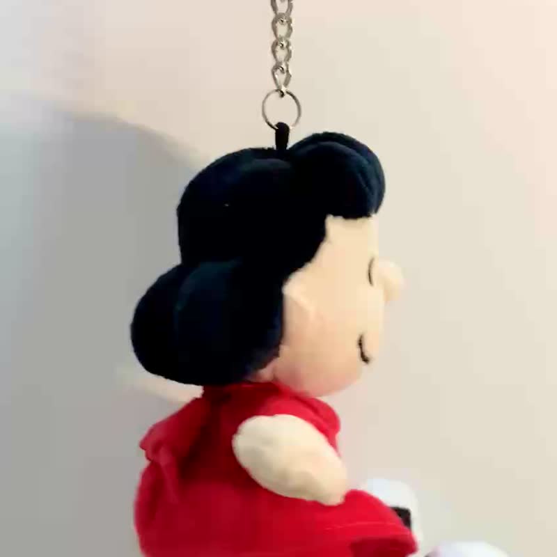 พวงกุญแจ Lucy Keychain - ที่ห้อยกุญแจ - เส้นใยสังเคราะห์ สีแดง