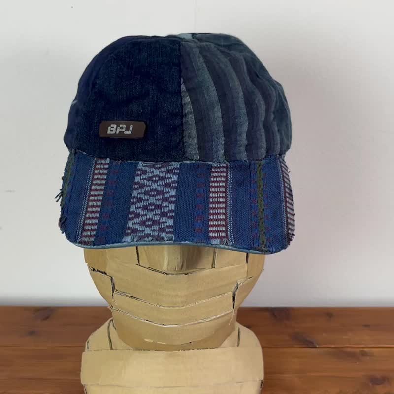 Rag patchwork hat cap-006 - Hats & Caps - Cotton & Hemp 