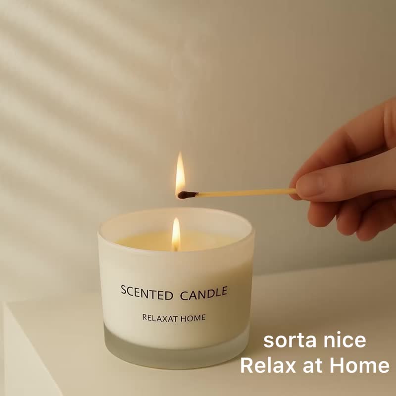 【聖誕禮物】水晶香氛蠟燭 天然植物蠟 儀式感 | 濃淡皆溫柔 - 香氛蠟燭/燭台 - 玻璃 多色