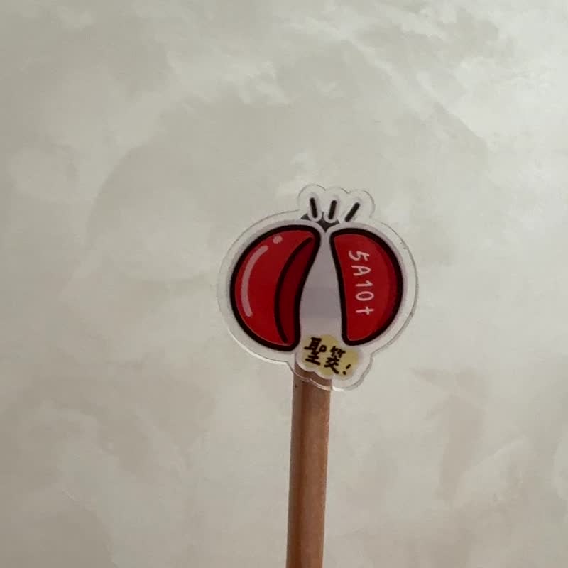 禮品設計 商品設計 會考 筆夾 吸管夾 壓克力 畢業禮物 - 其他 - 塑膠 多色