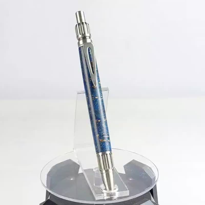 穩定木按壓原子筆/手工原子筆/KOBE手工筆 - 原子筆/中性筆 - 木頭 