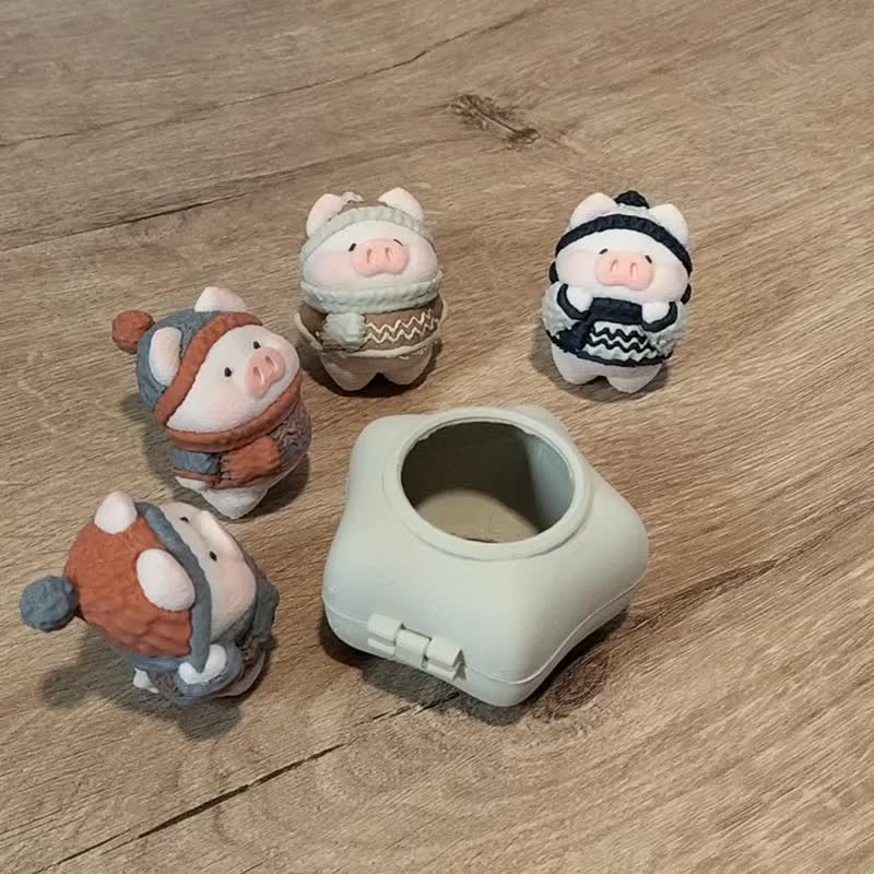 Pig Star Capsule PigStar Christmas - ตุ๊กตา - พลาสติก 