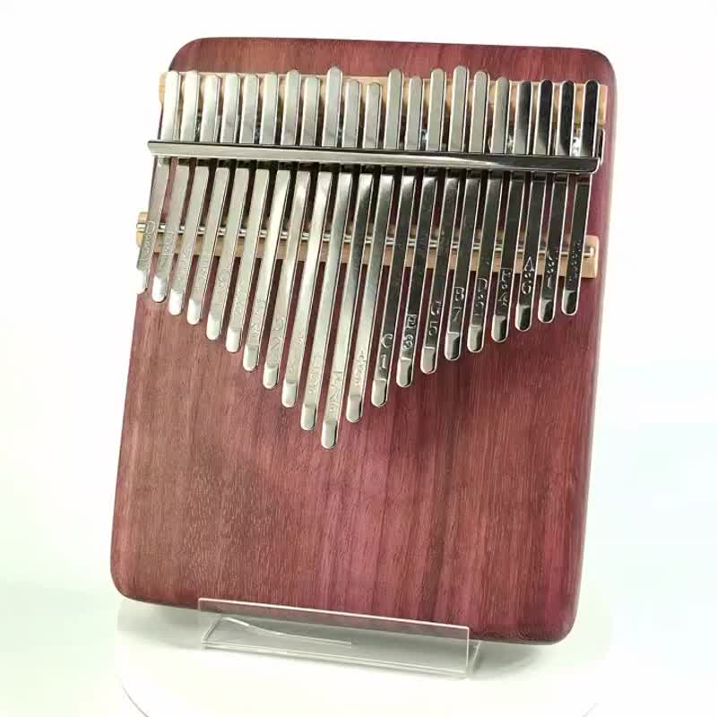 紫心木拇指琴/21音拇指琴/KALIMBA - 吉他/樂器 - 木頭 紫色