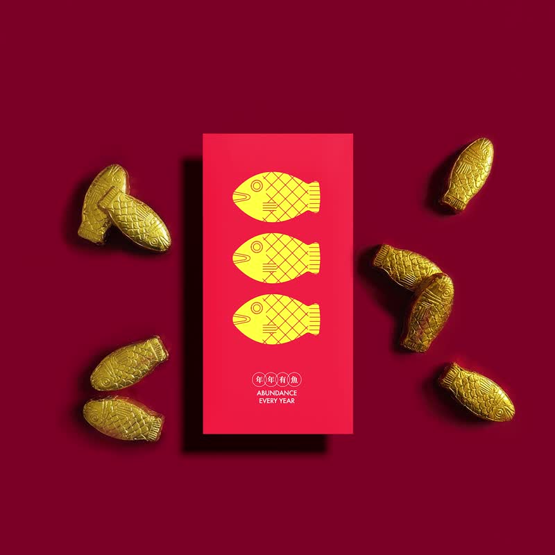 紅包柑仔店 Red Envelope - 紅包袋/春聯 - 紙 紅色