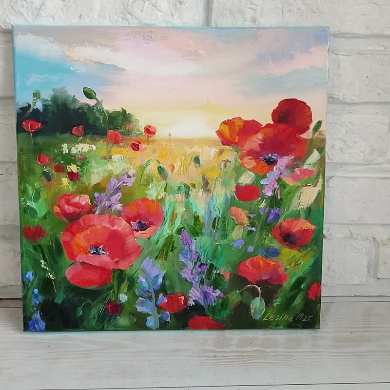 絵画　ポピー　ケシの花　額縁豪華 売れ筋・人気アイテム 商品 絵画 ポピー ケシの花 額縁豪華 額縁